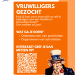 Vrijwilligers gezocht