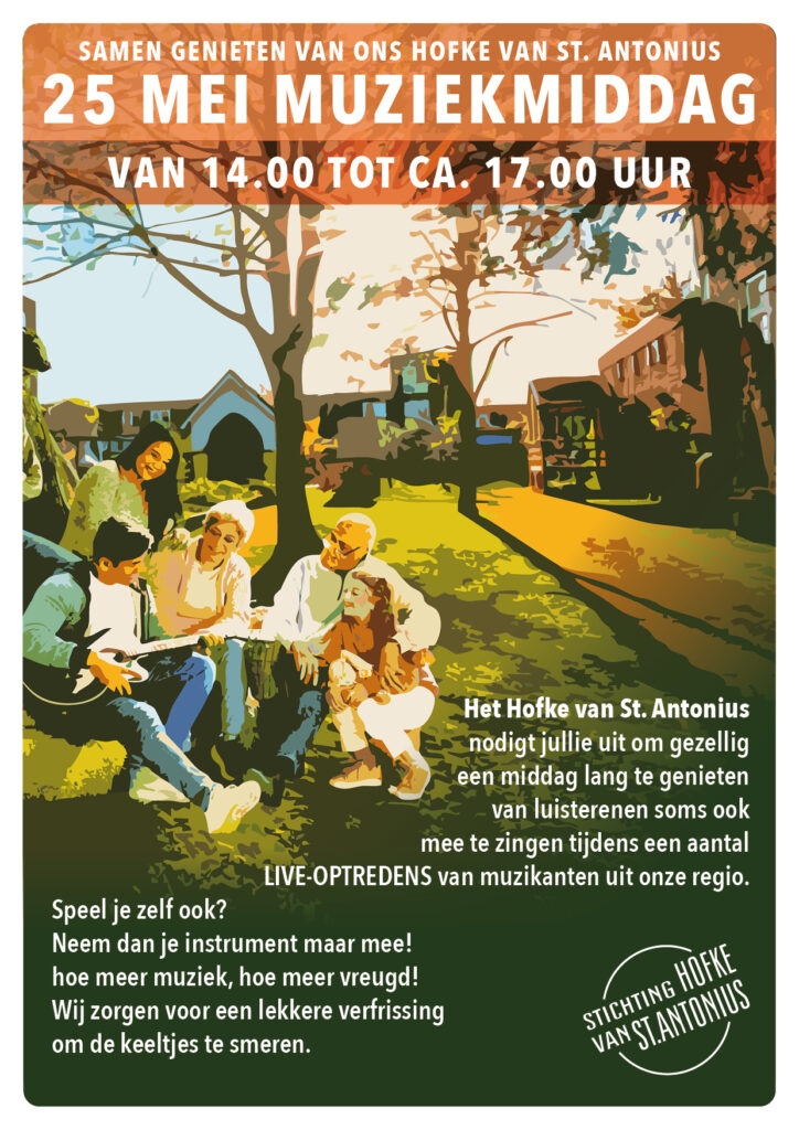 Hofke Muziek in de tuin 25 mei
