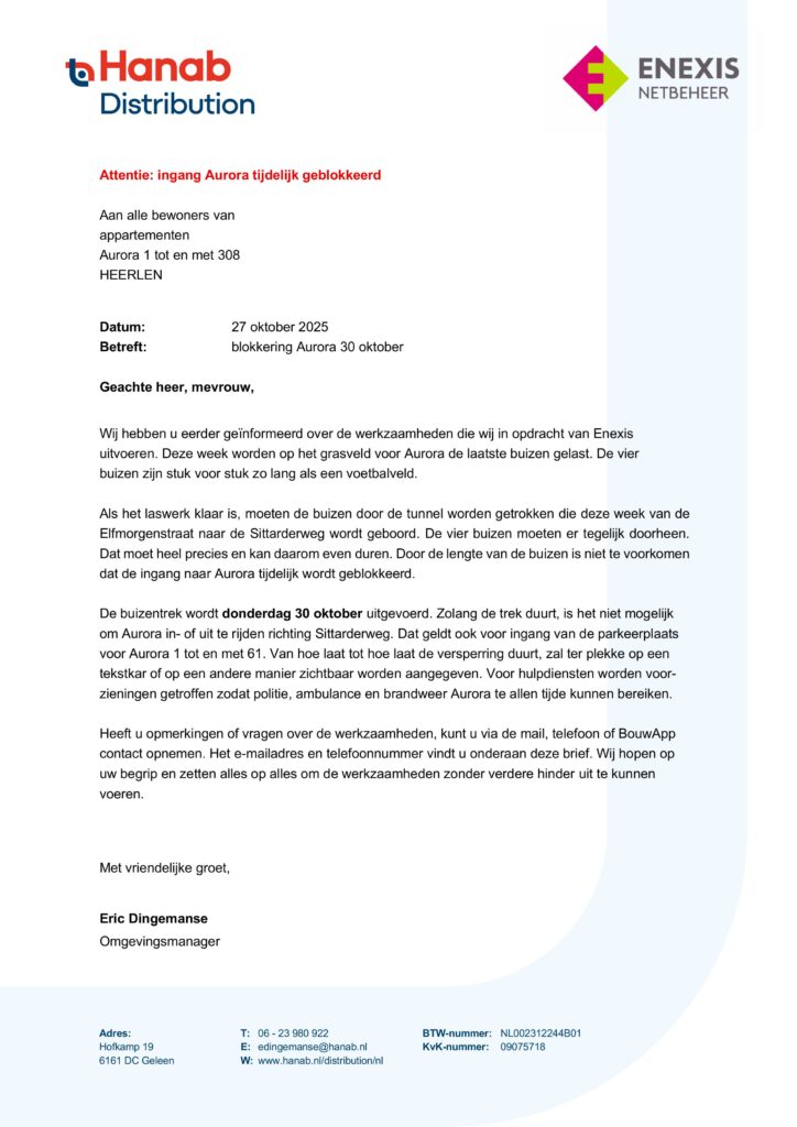 Aanleg nieuwe stroomkabels in Heerlen: wat er gebeurt en wat bewoners kunnen verwachten