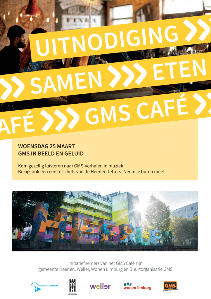 Uitnodiging GMSH Café 25 maart
