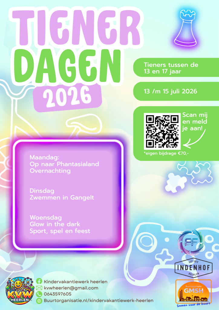 poster Tienerdagen 2026