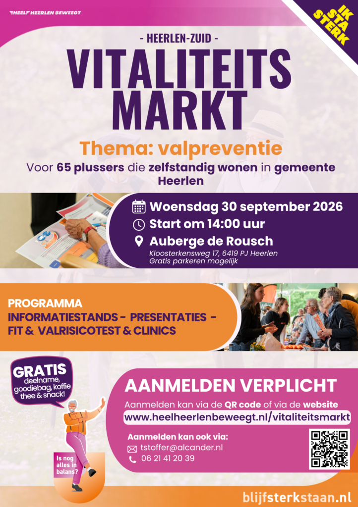 Flyer Vitaliteitsmarkt 30 september 2026