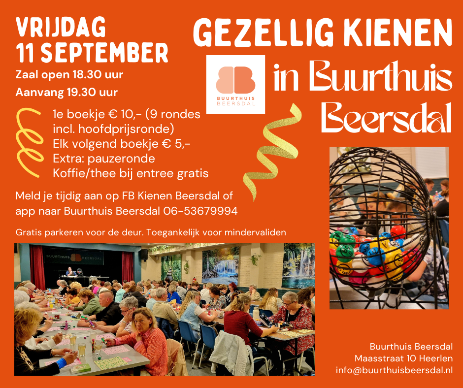 Kienen in Beersdal 11-9-2026
