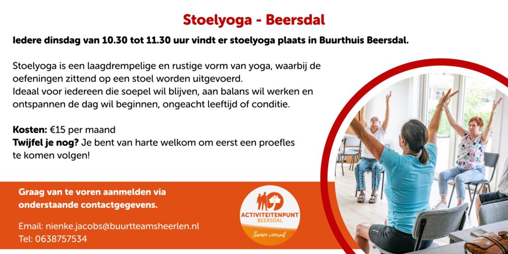 Stoelyoga - Beersdal 2026